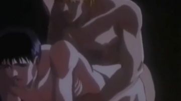 Ebony Anime Nude - Anime features two males having fun - PORNDROIDS.COM