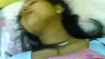 Teen indian spreading