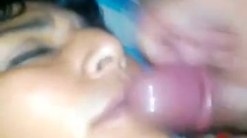 Boliviana amateur tragándose la lefa