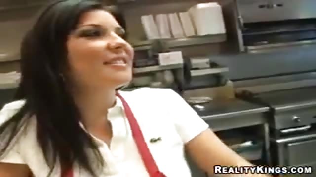 Fucking the fast food salesgirl