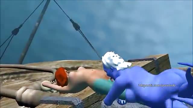 Nude Mermaid Gets Fucked