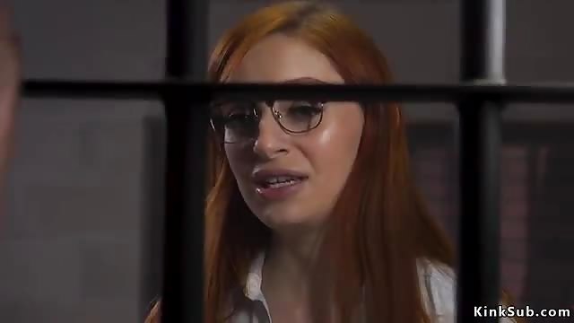 640px x 360px - Prisoner whips and fucks redhead lawyer