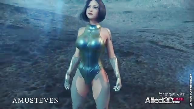 3d Porn Women Fucking - 3d animation beauty fucking with a monster alien