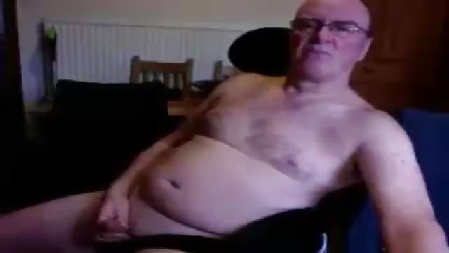 Older on webcam